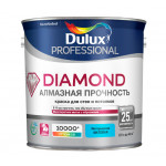 Краска Dulux Diamond алмазная прочность База BW для стен и потолков, 2,5 л Краска Dulux Diamond алмазная прочность База BW для стен и потолков, 2,5 л