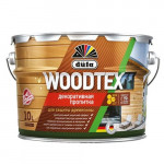 Антисептик Dufa WoodTex Белый для дерева с воском, 10 л